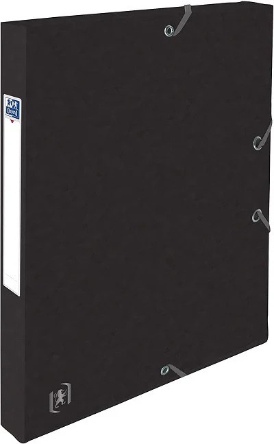 Mapa carton MultiStrat cu elastic Oxford Top File A4 390g/mp lățime cotor 25mm - 2 | YEO