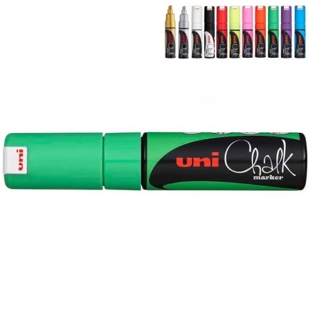 Markere cretă Posca Uni Chalk PWE-8K, diverse culori