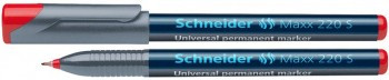 Markeru universal permanent Schneider Maxx 222 F, vârf 0.7mm - 3 | YEO