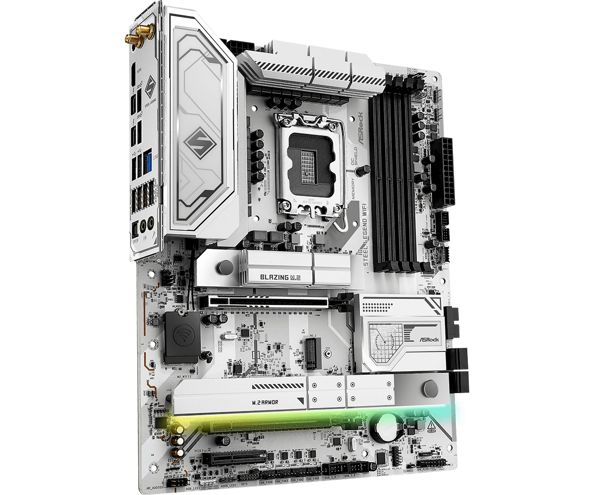 MB Asrock Z890 STEEL LEGEND WIFI LGA1851 - 3 | YEO