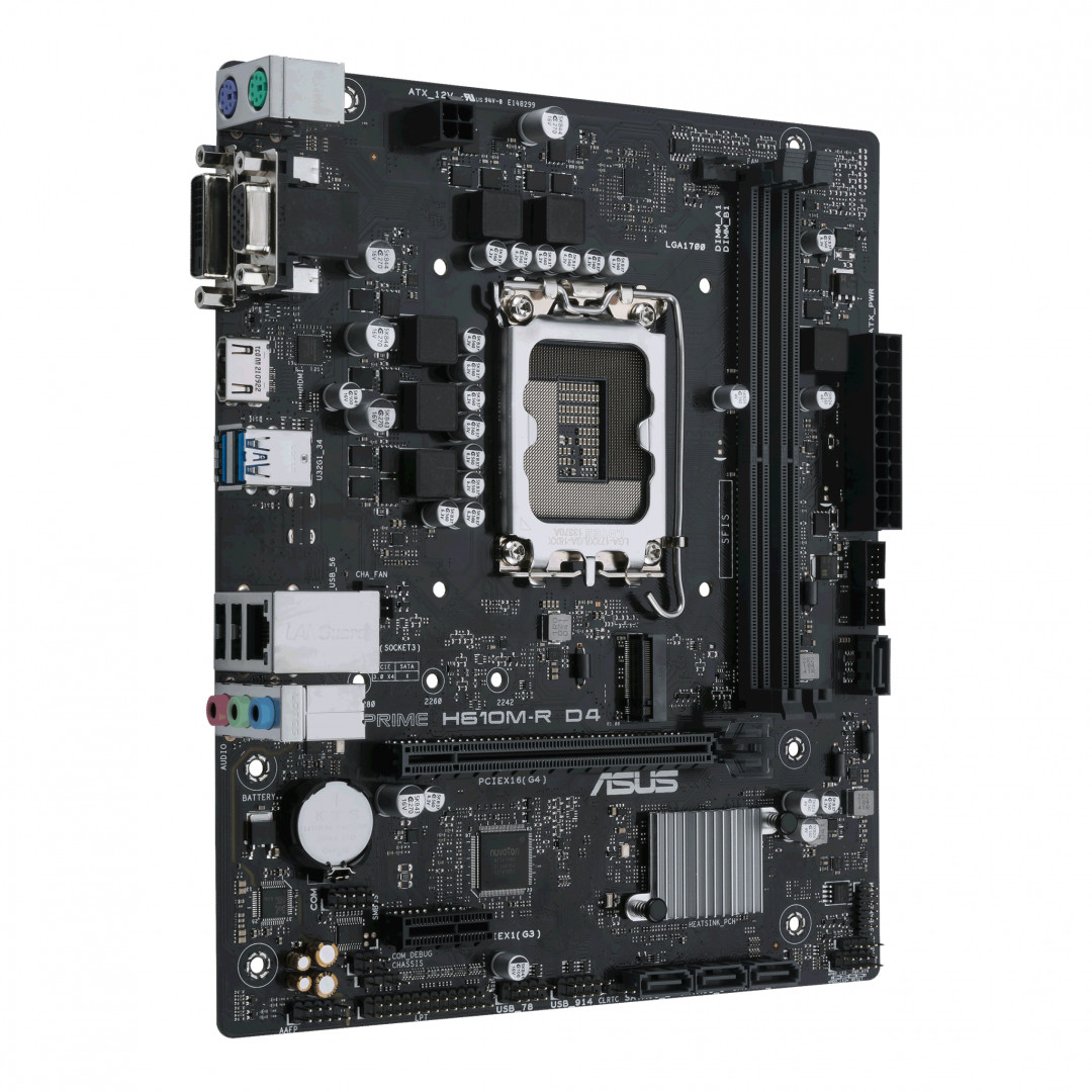 MB ASUS PRIME H610M-R D4 LGA 1700 - 1 | YEO