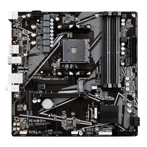 MB GIGABYTE A520M DS3H V2 AM4 - 2 | YEO