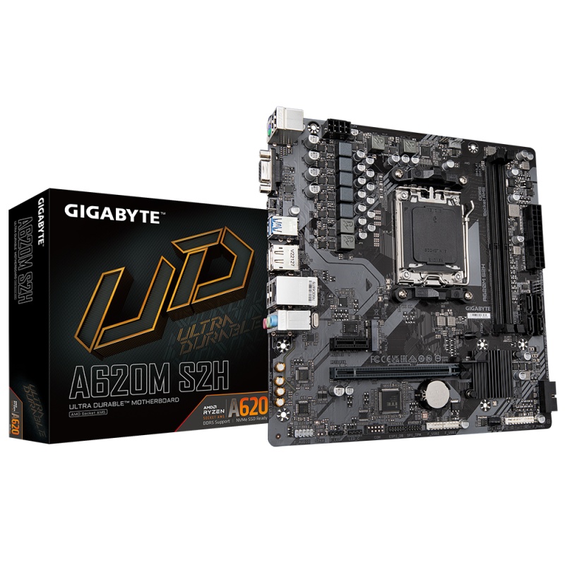 MB GIGABYTE A620M S2H AM5 DDR5 - 2 | YEO