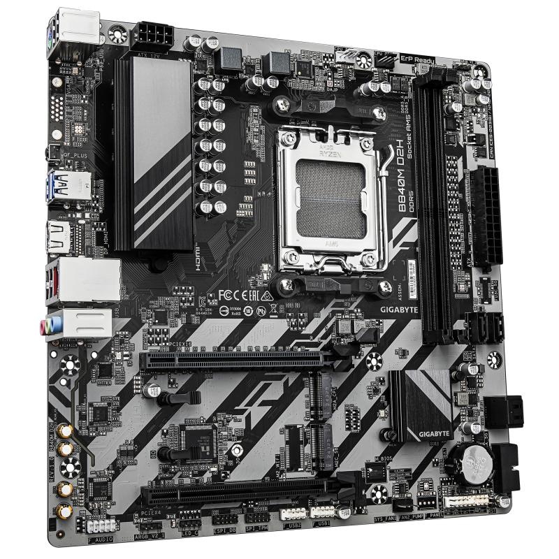 MB GIGABYTE B840M D2H AM5 - 3 | YEO