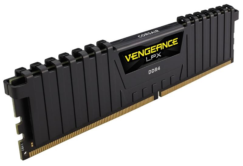 Memorie RAM DIMM Corsair Vengeance LPX 16GB (4x4GB), DDR4 2666MHz, CL16, 1.2V, black, XMP 2.0 - 3 | YEO