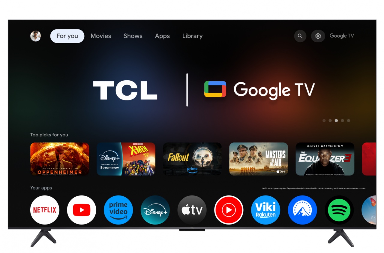 Mini LED TV 4K 65\'\'(164 cm) TCL 65C61KS - 1 | YEO