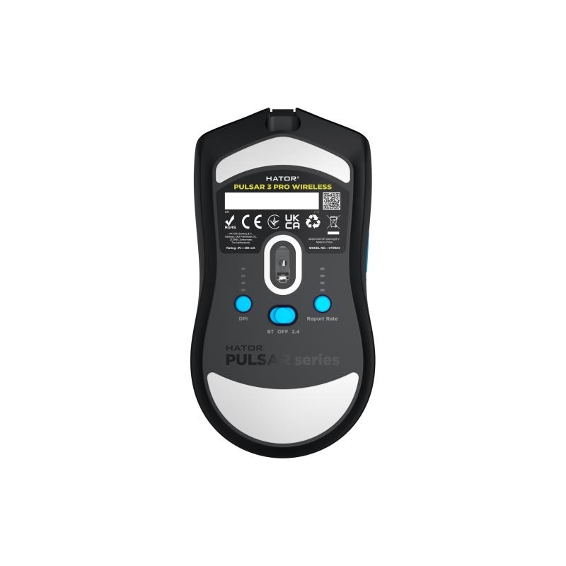 Mouse wireless Hator Pulsar 3 PRO, negru - 2 | YEO