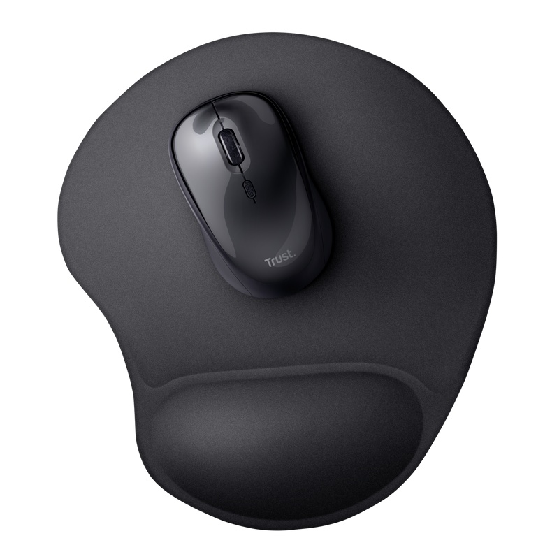 Mousepad cu gel Trust Bigfoot negru - 1 | YEO