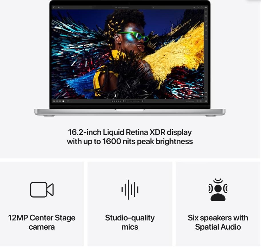 MP16 M4m CPU-16/GPU-40/64GB/1TB INT BK - 4 | YEO