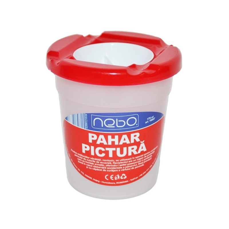 Pahar pictură mare cu capac Nebo - 1 | YEO