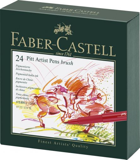 PITT artist pen cutie studio 24 buc Faber Castell