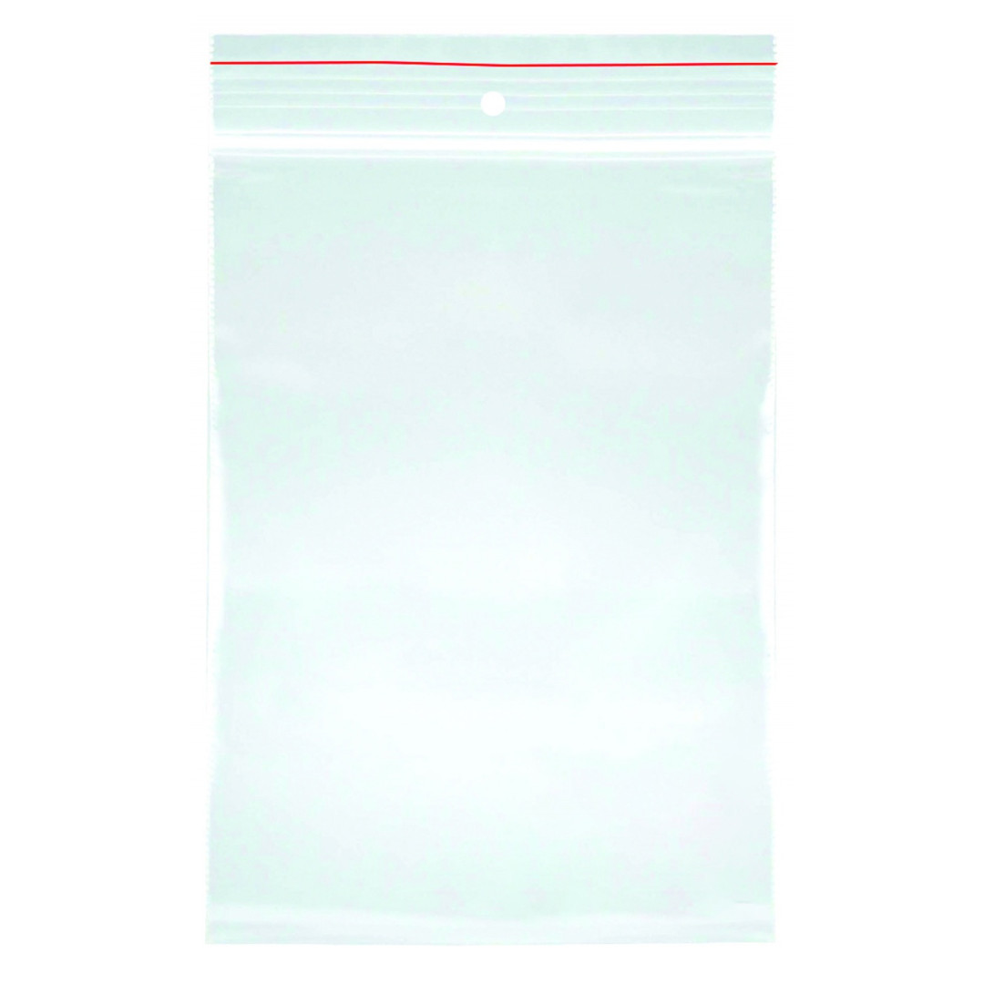 Pungi plastic cu fermoar pentru sigilare, 40x60mm, 40mic., 100buc/set, Office Products -transparente - 1 | YEO