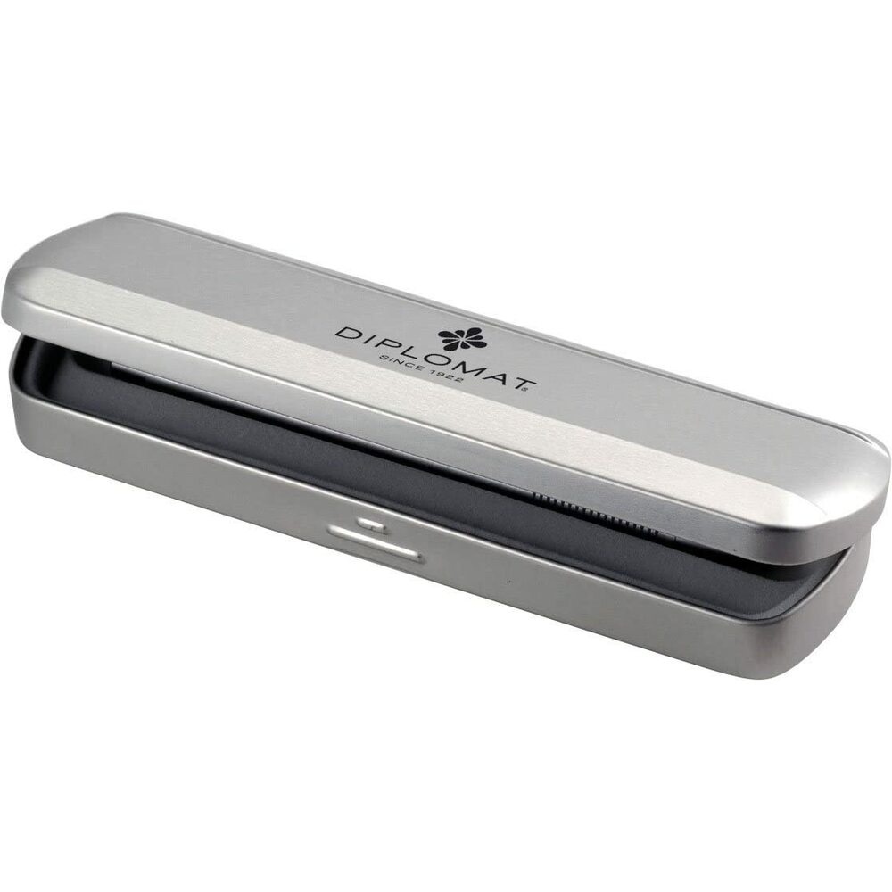 Roller Diplomat Traveller - stainless steel - 1 | YEO