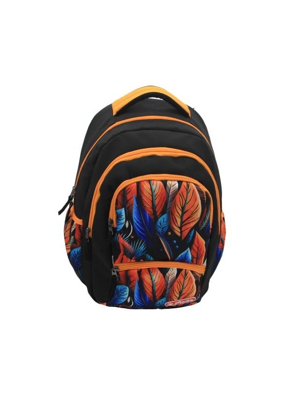 Rucsac Zipper Pro, Dimensiune 43x29x22 Cm, Motiv Leaves