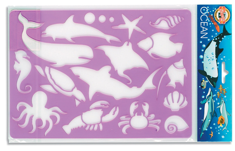 Sablon 16 animale oceanice KHN