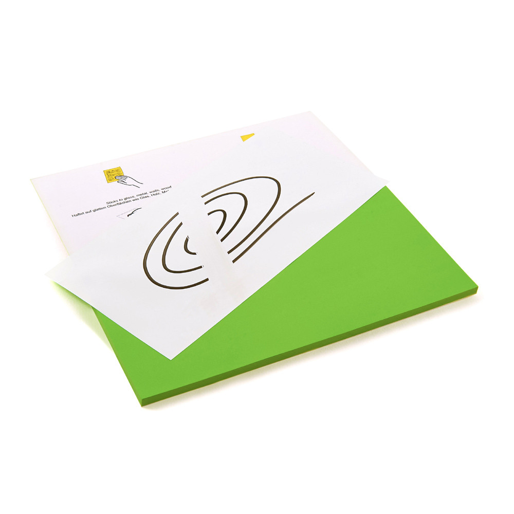 Skinny notes 200 x 100 mm, set 4 blocuri de 100 foi, fara adeziv, repozitionabile. - 3 | YEO
