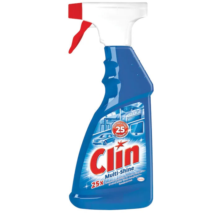 Soluție geamuri cu pompiță Clin, 500ml - 1 | YEO