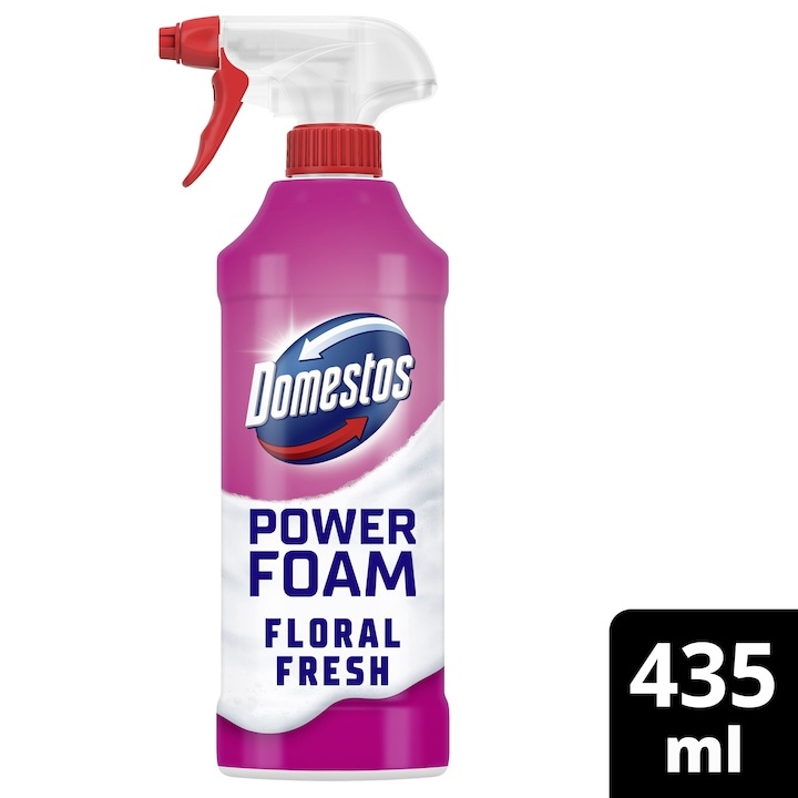 Spumă de curățare spray Domestos Power Foam, diverse arome, 435ml - 2 | YEO