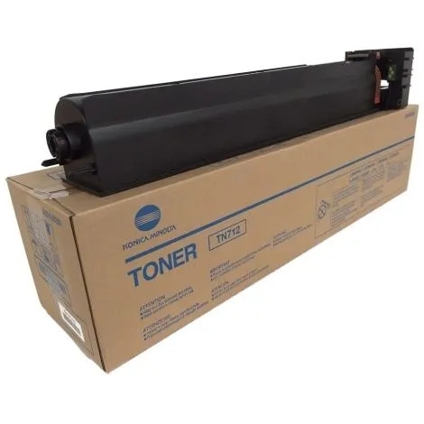 Toner Konica Minolta TN712, A3VU050, Black, Original