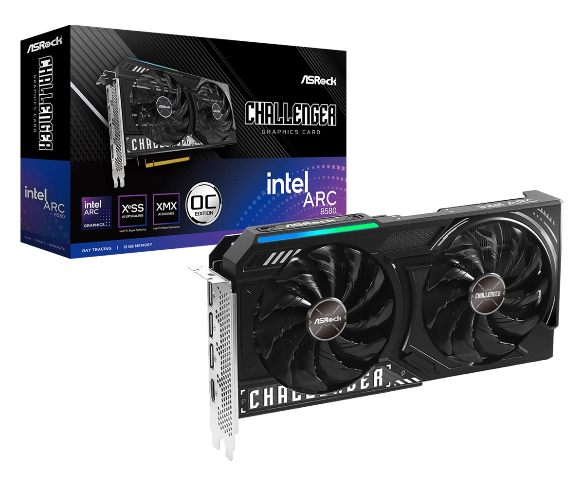 VGA AK INTEL ARC B580 CHALLENGER 12GB OC