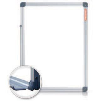 Whiteboard magnetic, 120x240 cm, ramă aluminiu, Classic Memoboards