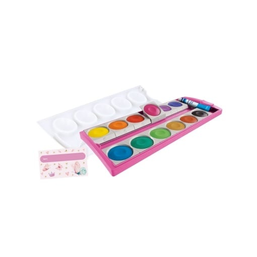 Acuarele Pelikan K12, set 12 culori + alb de zinc - 2 | YEO