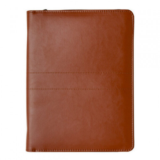 Agendă de lux cu fermoar Lore, 17 x 24 cm