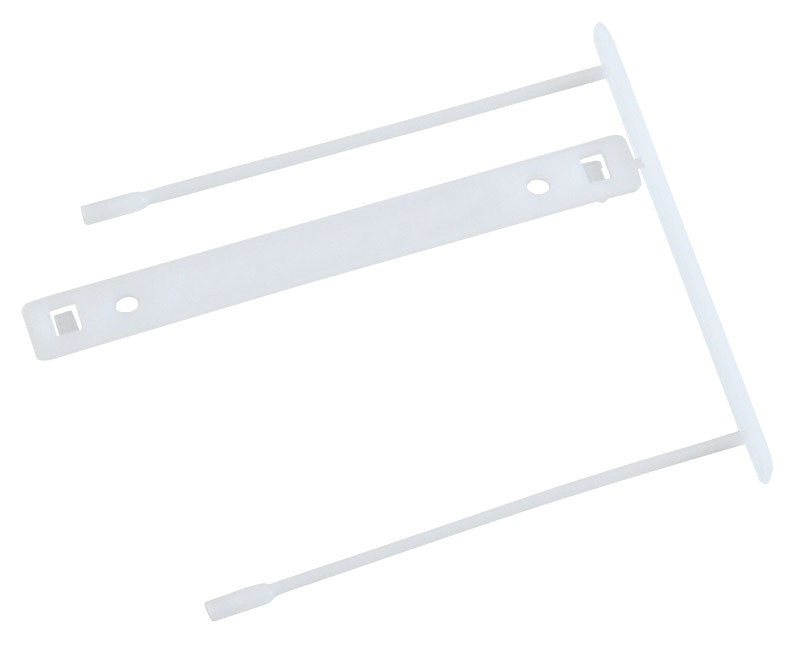 Alonjă de mare capacitate Q-Connect Z-Clip albă 100 buc/set