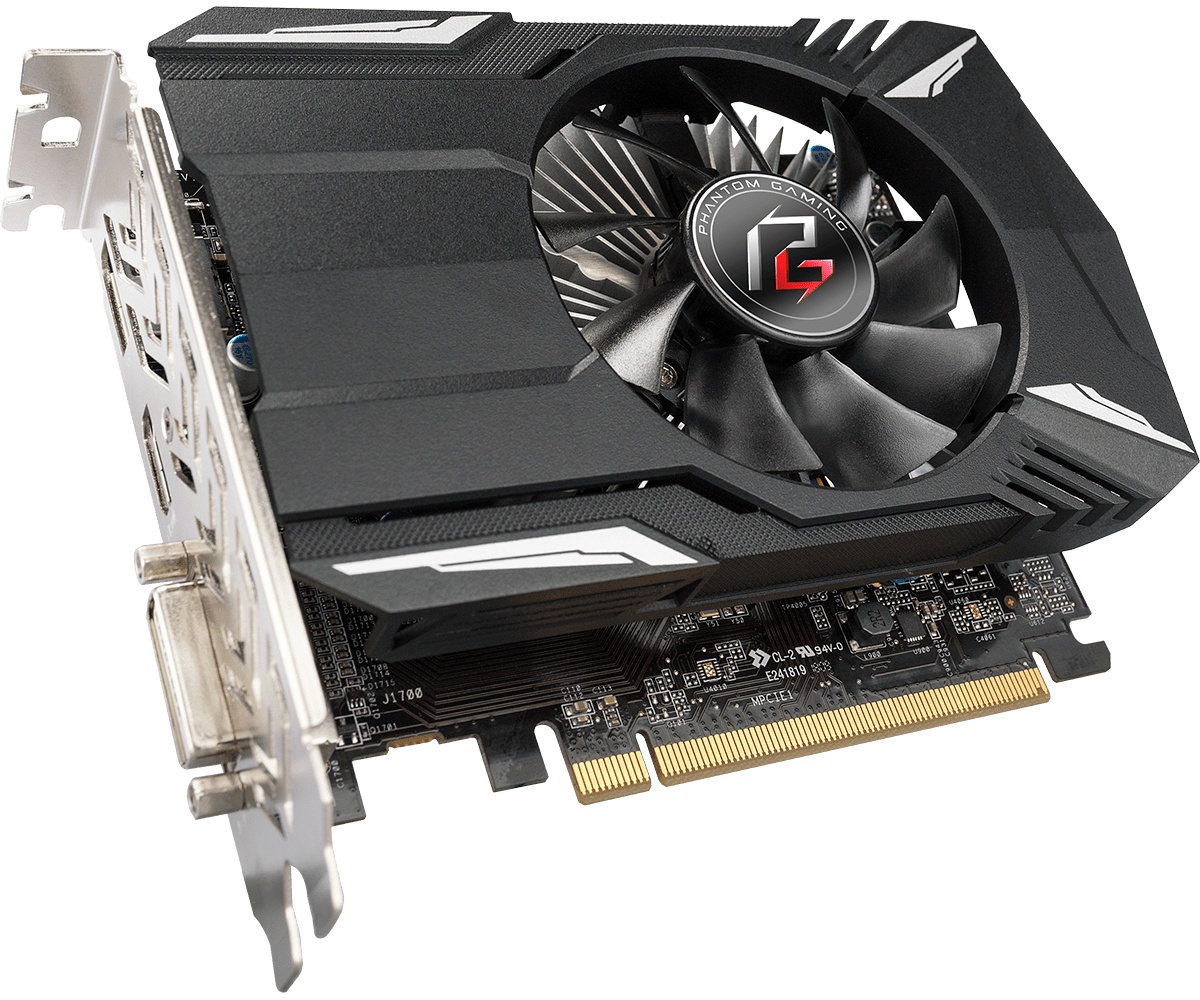 AsRock AMD PHANTOM GAMING RadeonRX550 4G - 2 | YEO