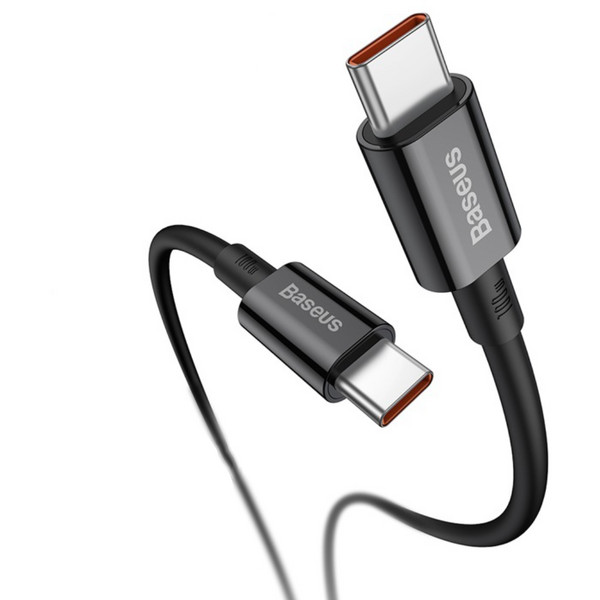 Cablu Baseus Superior CALYS-A01 1m, negr - 1 | YEO
