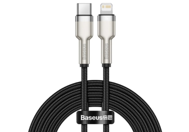 Cablu Baseus Type-C la Lightning 2m bk - 2 | YEO