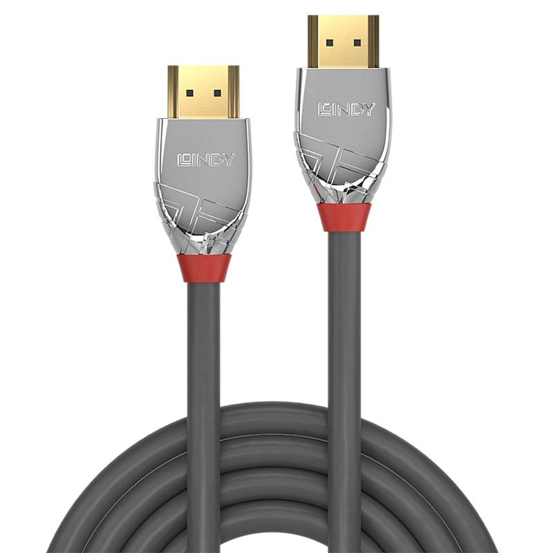 Cablu Lindy 1m High Speed HDMI, Cromo - 4 | YEO