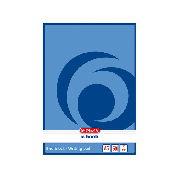 Caiet A5 50 file dictando X.Book Herlitz