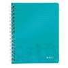 Caiet de birou A5, PP, cu spira, matematica Leitz Wow - 4 | YEO