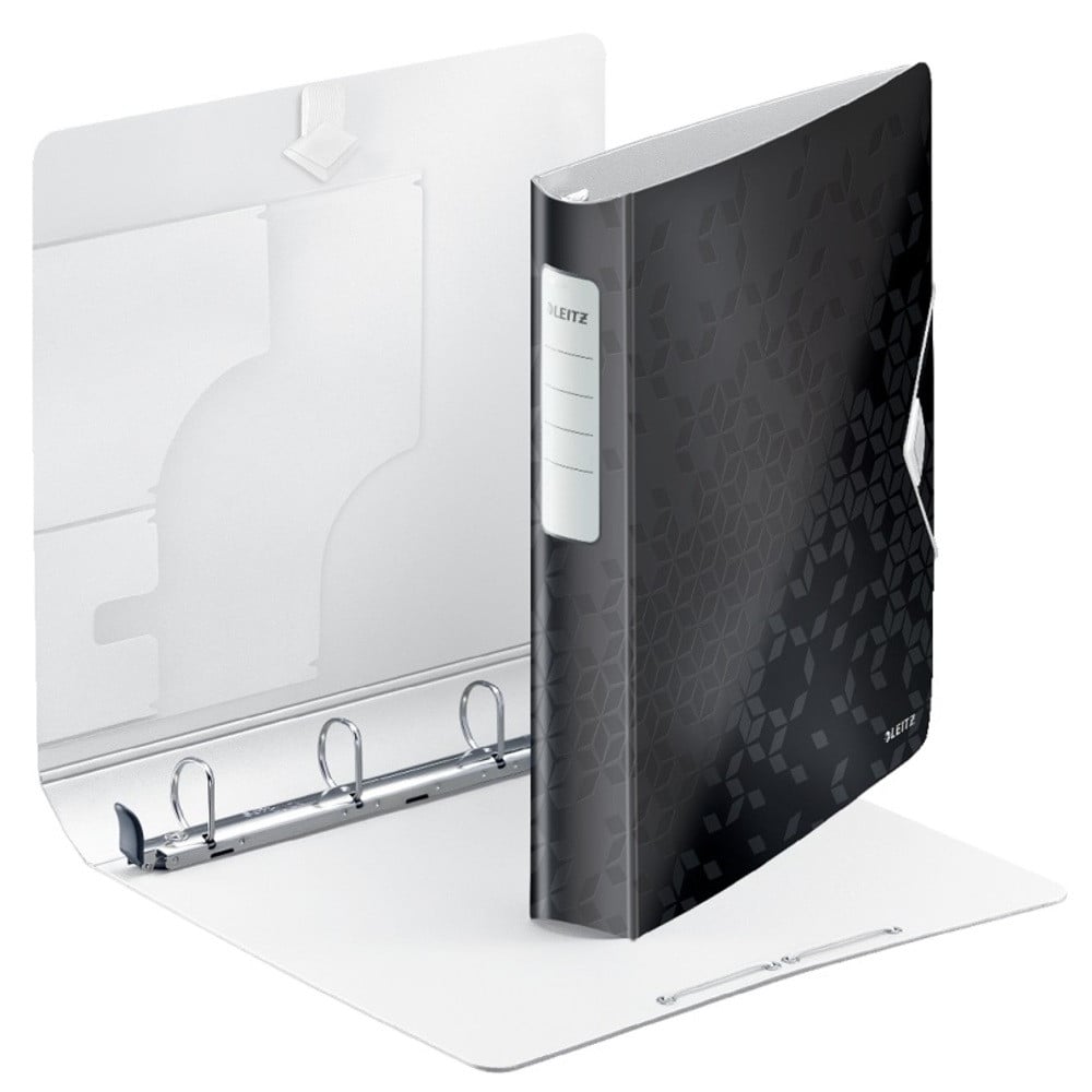 Caiet mecanic Leitz Active WOW A4 4 inele 30mm SoftClick polyfoam - 2 | YEO