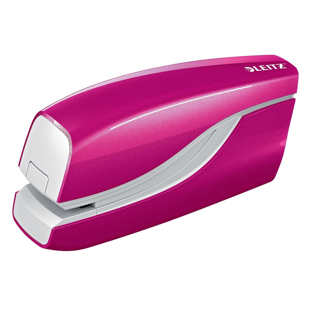 Capsator electric Leitz Wow NeXXt Series, cu baterii, 1000 capse e1 incluse, 10 coli - 3 | YEO