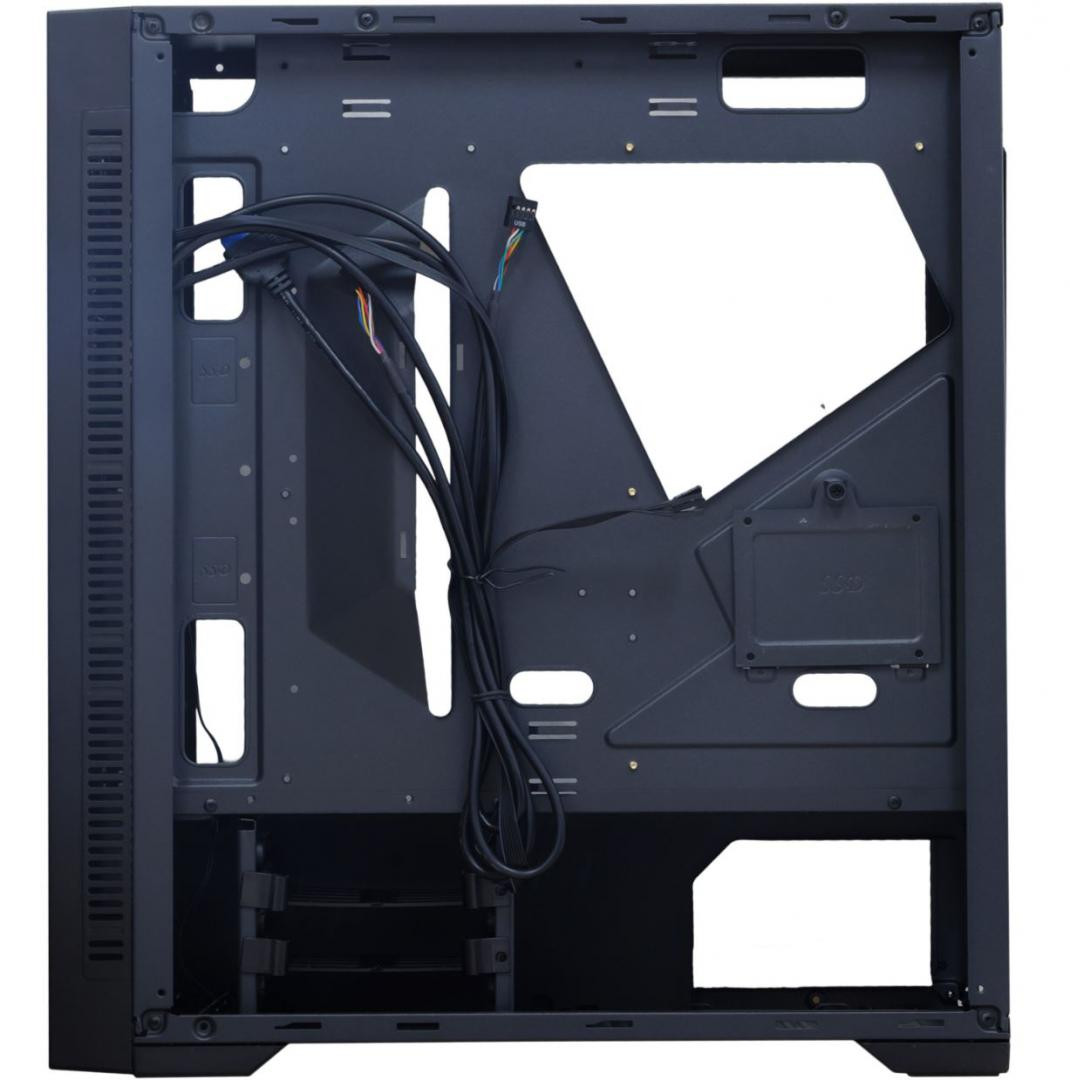 Carcasa Spacer office, Middle Tower, ATX, sursa 300W, 1 x fan, USB 2.0 x 2, USB 3.0 x 1, PSU shroud, - 3 | YEO