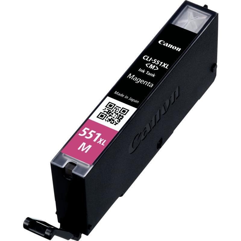 Cartus cerneala Canon CLI-551XL, magenta, capacitate 11ml, pentru Canon Pixma IP7250, Pixma IP8750, - 2 | YEO