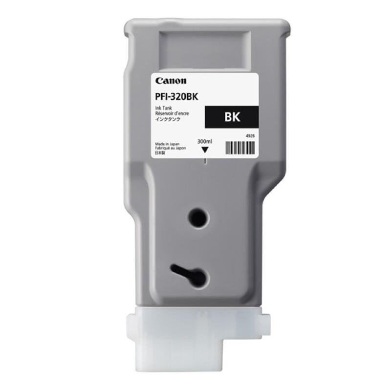 Cartus cerneala Canon PFI-320BK, black, capacitate 300ml, pentru Canon TM 200/205/300/305. - 2 | YEO