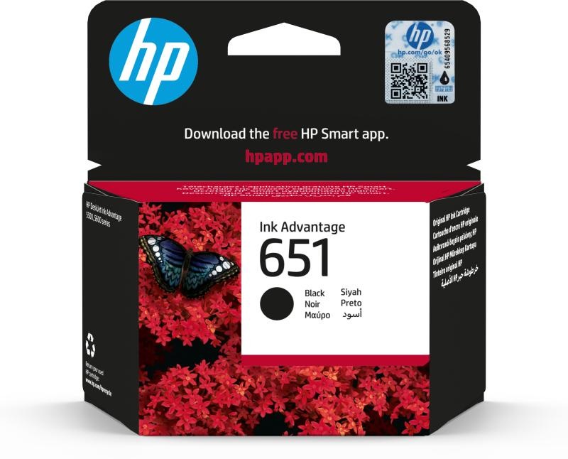 Cartus cerneala HP C2P10AE, black, 600 p - 1 | YEO