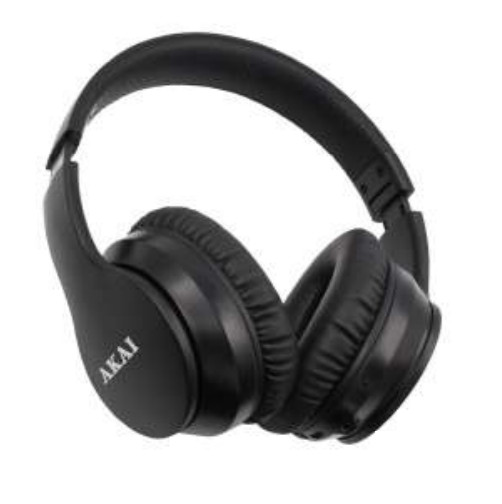 Casti over-ear Akai BTH-B6ANC, cu bluetooth 5.0 (pana la 10m), autonomie pana la 10h, timp de incarcare