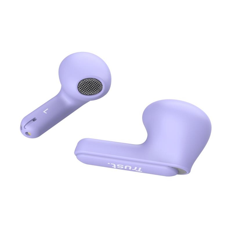 Casti Trust Yavi wireless earph., violet - 4 | YEO