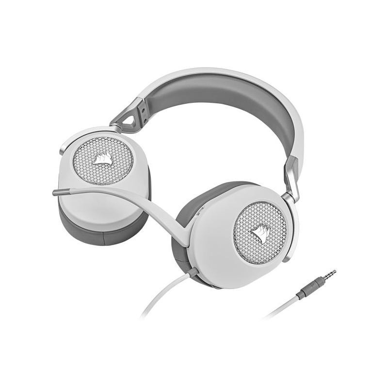 Corsair HS65 Surround Headset, White, Jk - 2 | YEO