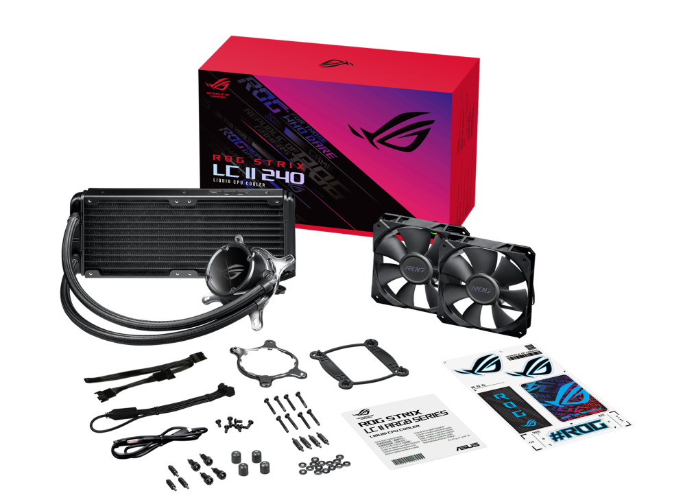 CPU Cooler Asus ROG Strix LC II 240 - 1 | YEO