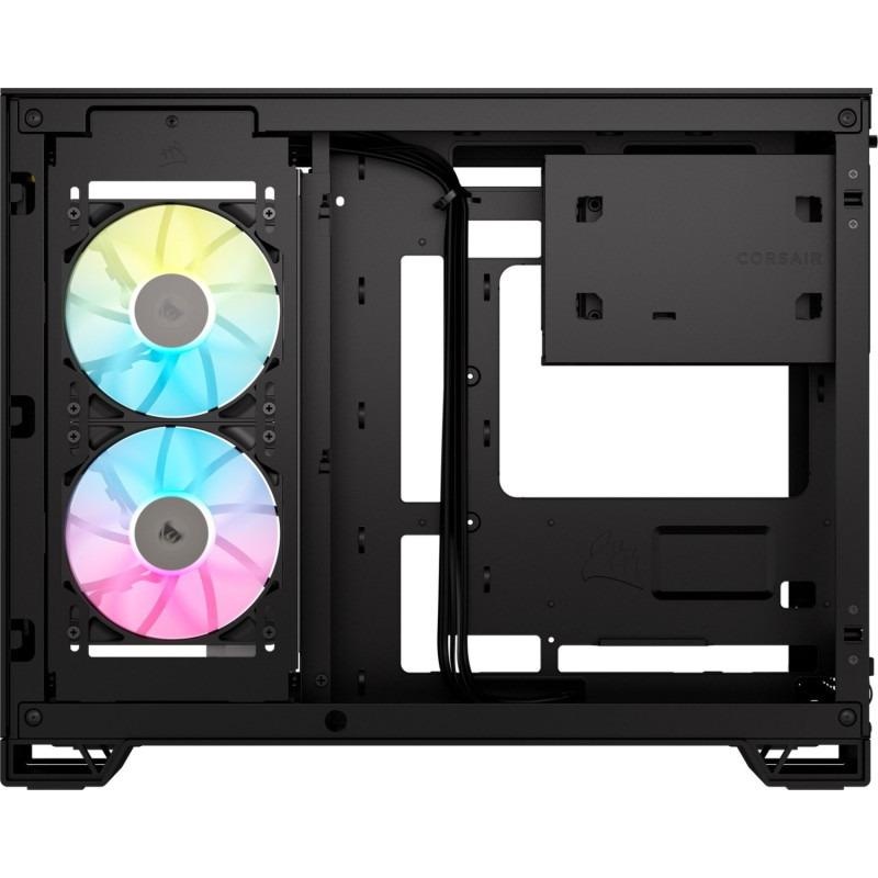 CR Case iCUE 2500X RGB Micro ATX Black - 4 | YEO