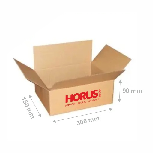 Cutie carton 300x150x90 mm, natur