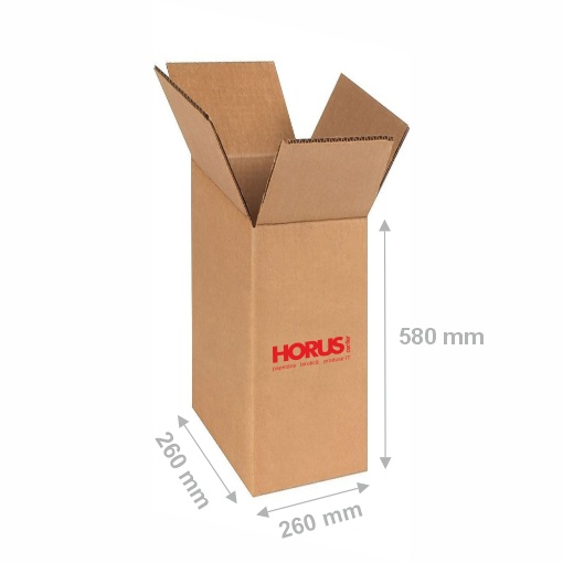 Cutie carton dreaptă 360 GR CO3 (260x260x580mm) - 1 | YEO