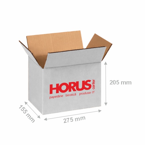 Cutie carton dreaptă 360 GR CO3 (275x155x205mm) - 1 | YEO