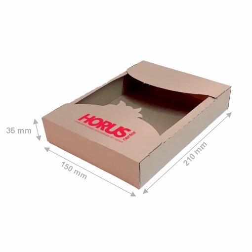 Cutie carton pentru fursecuri, 210x150x35 mm - 1 | YEO