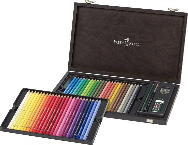 Cutie lemn Faber-castell Acuarela A.Durer, 48 buc - 1 | YEO